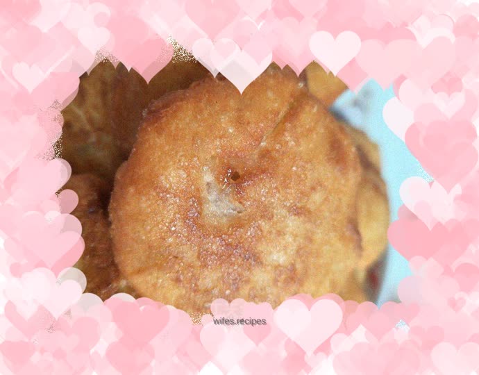 Fried peanut candy cake