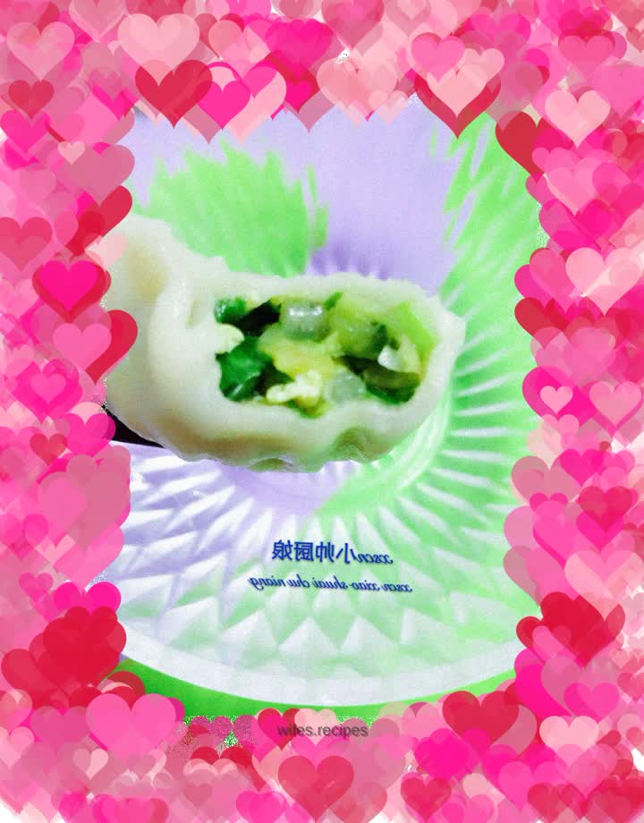 Spring leek and fresh dumplings~fried dough sticks, vermicelli, egg and leek dumplings