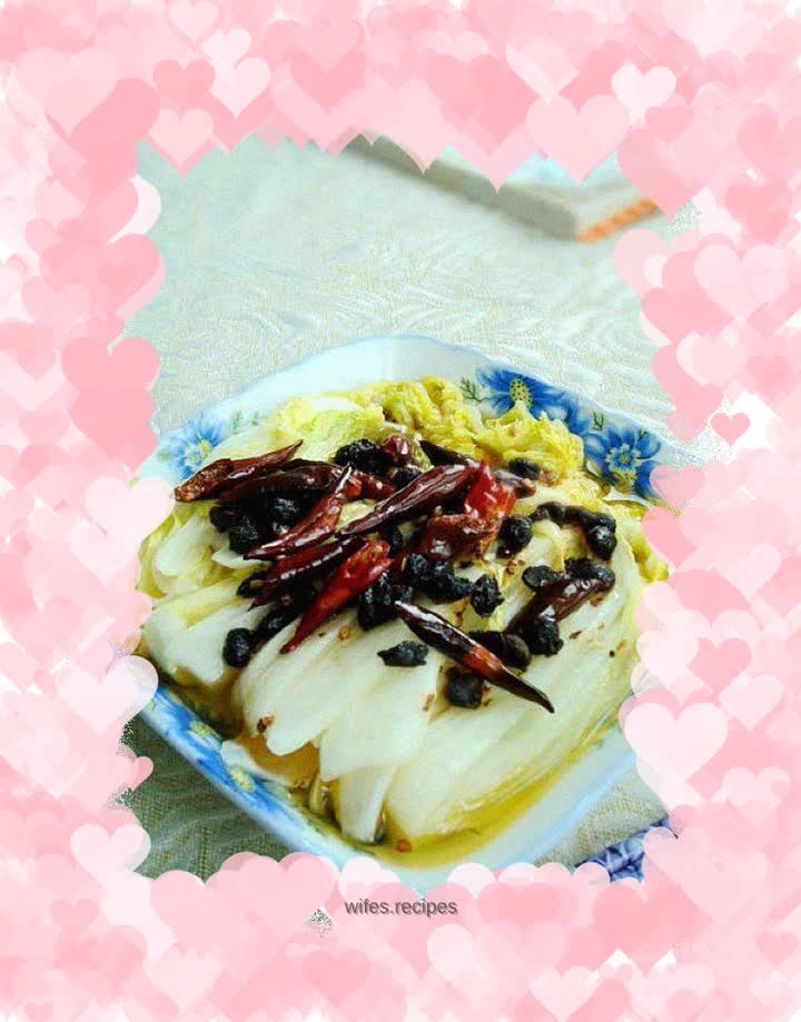 Baby Cabbage with Black Bean Sauce