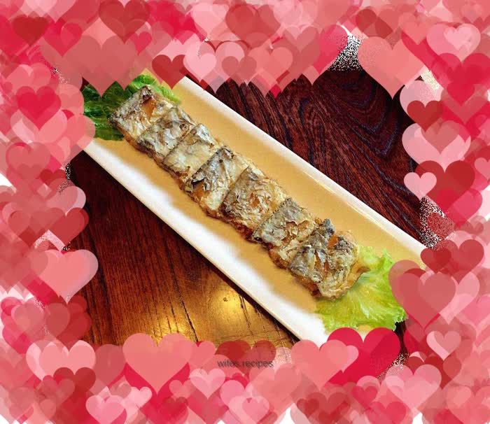 Crispy fried hairtail