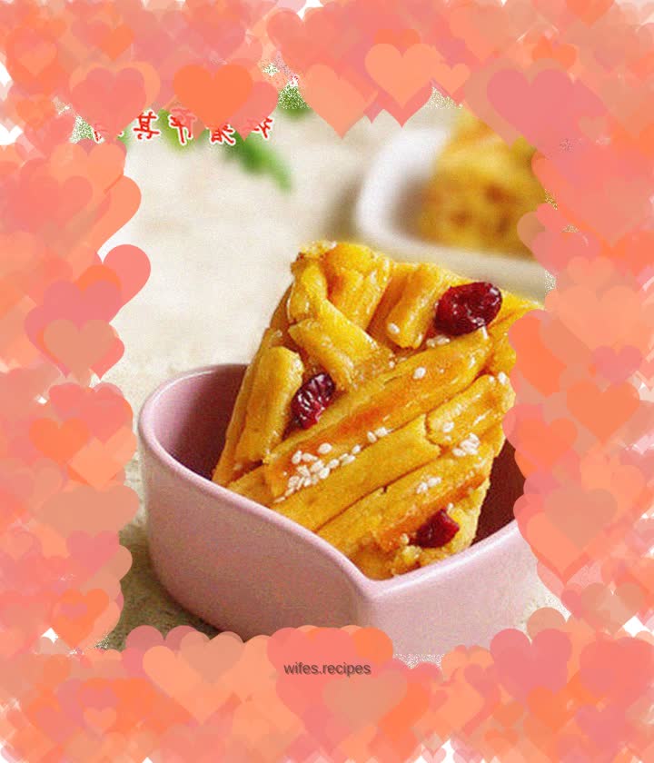 Oven version~Sweet Potato Sachima