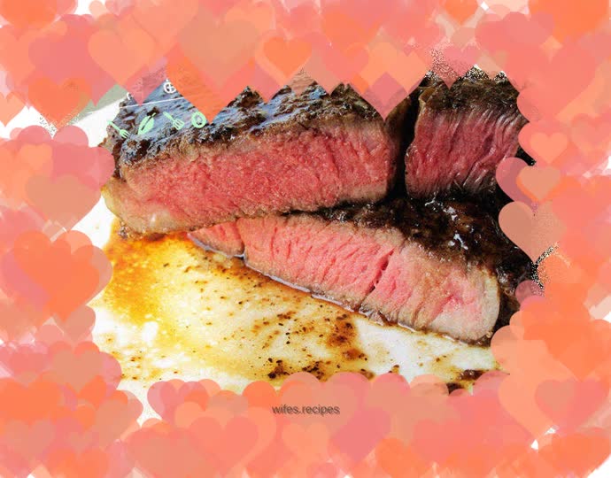 Red wine and black pepper steak