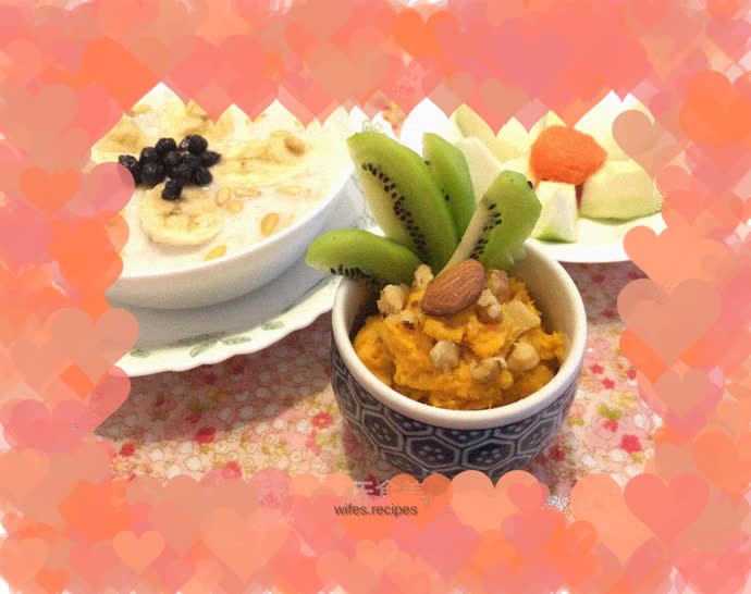 Cheese and Sweet Potato Mashed