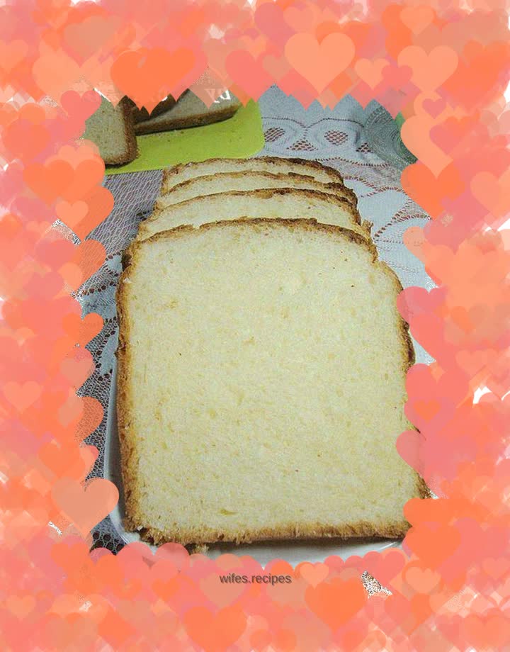 Bread machine to make bread [yoghurt almond toast]