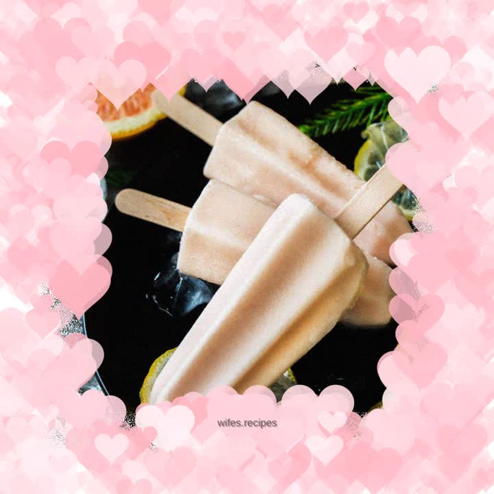 The peach ice cream that makes girls happy