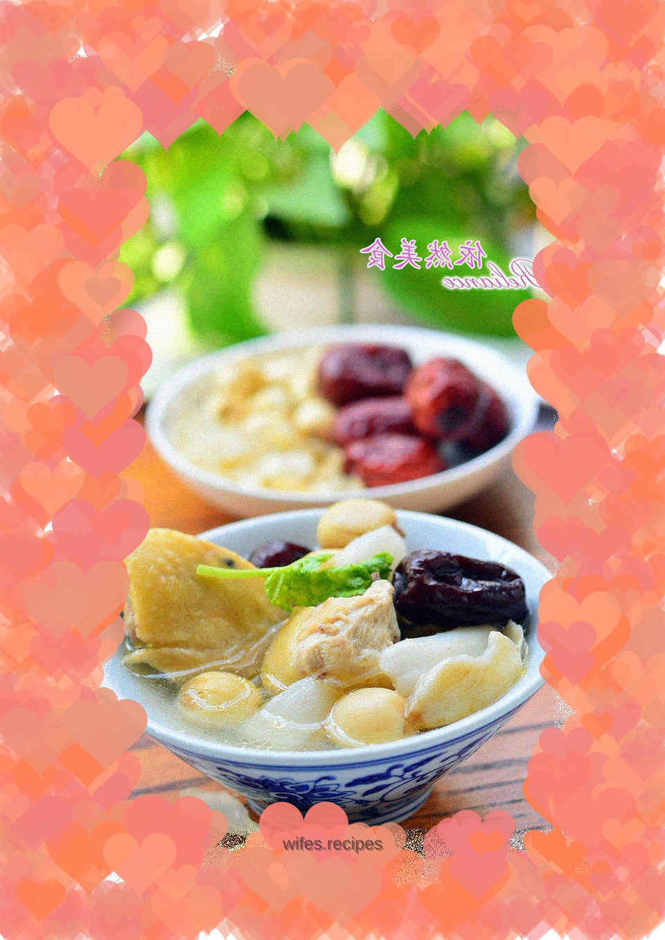 Moisturizing in autumn and winter--[Lotus seed and lily chicken soup]