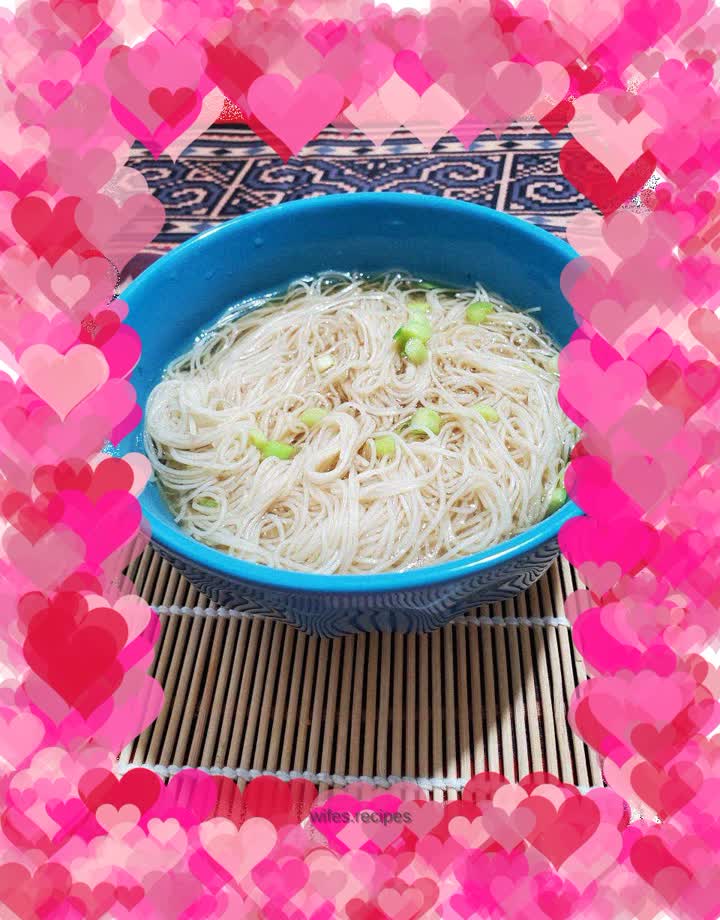 Mushroom noodle soup