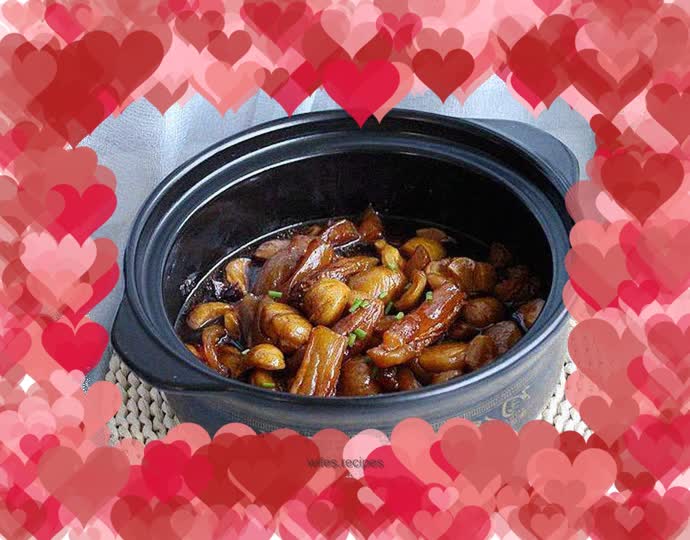 Chestnut Stewed Beef Tendons