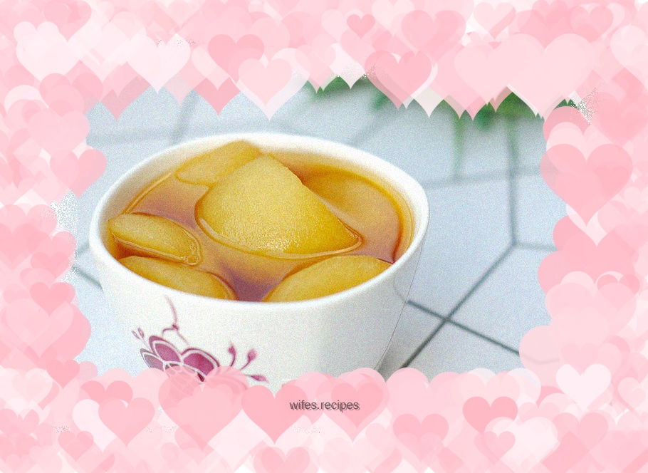 Canned Caramel Honey Pears