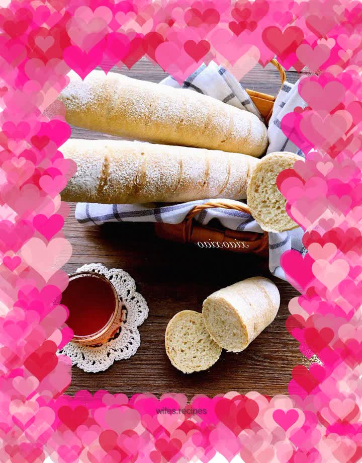 Whole wheat baguette