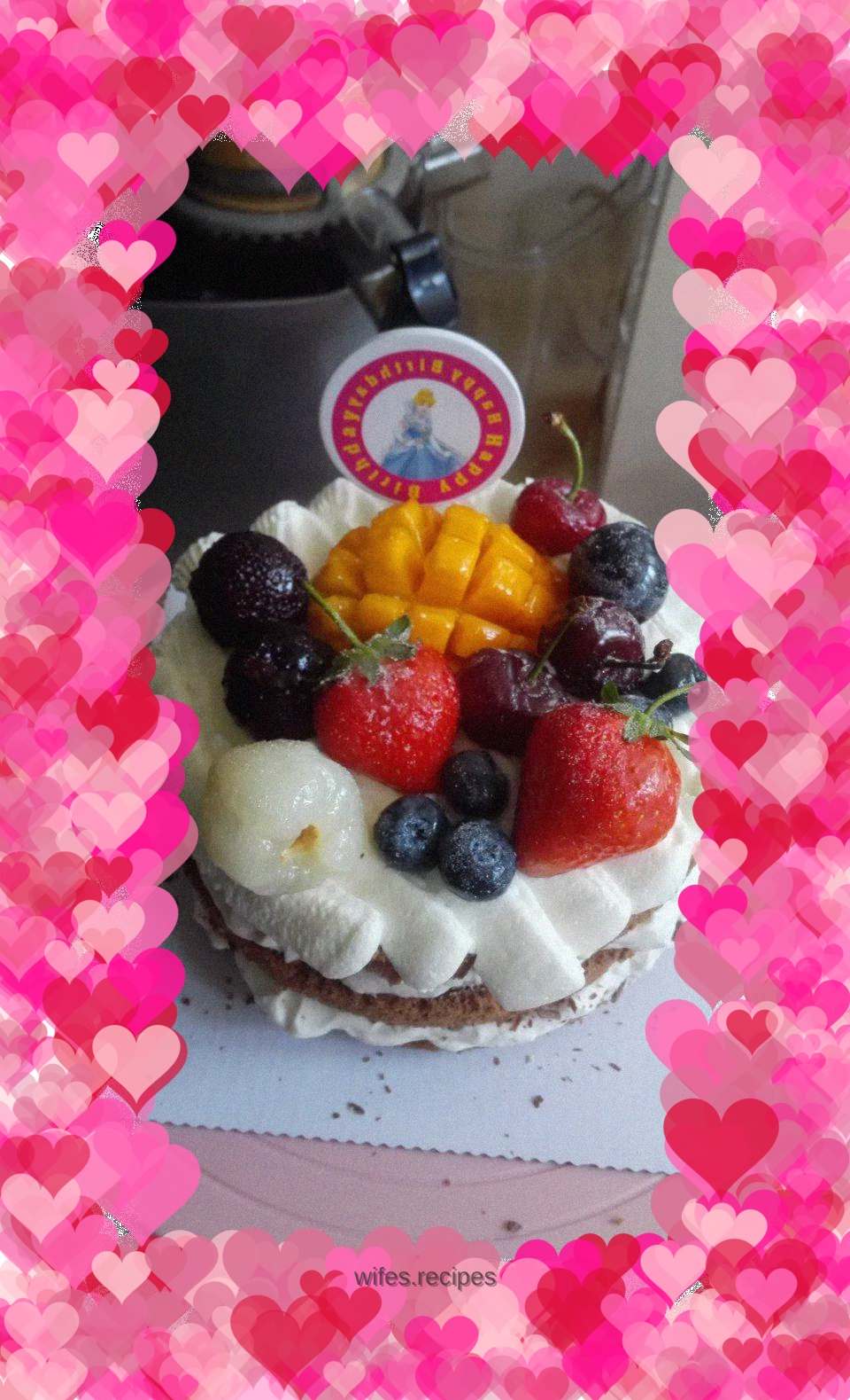 Fruit naked cake continued