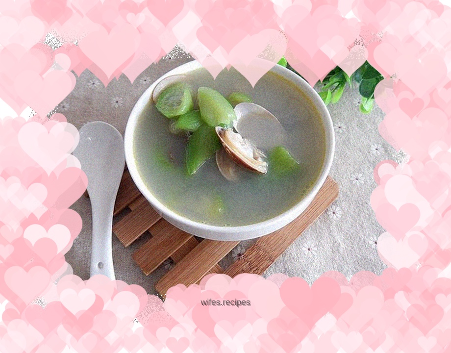 Clam and Luffa Soup