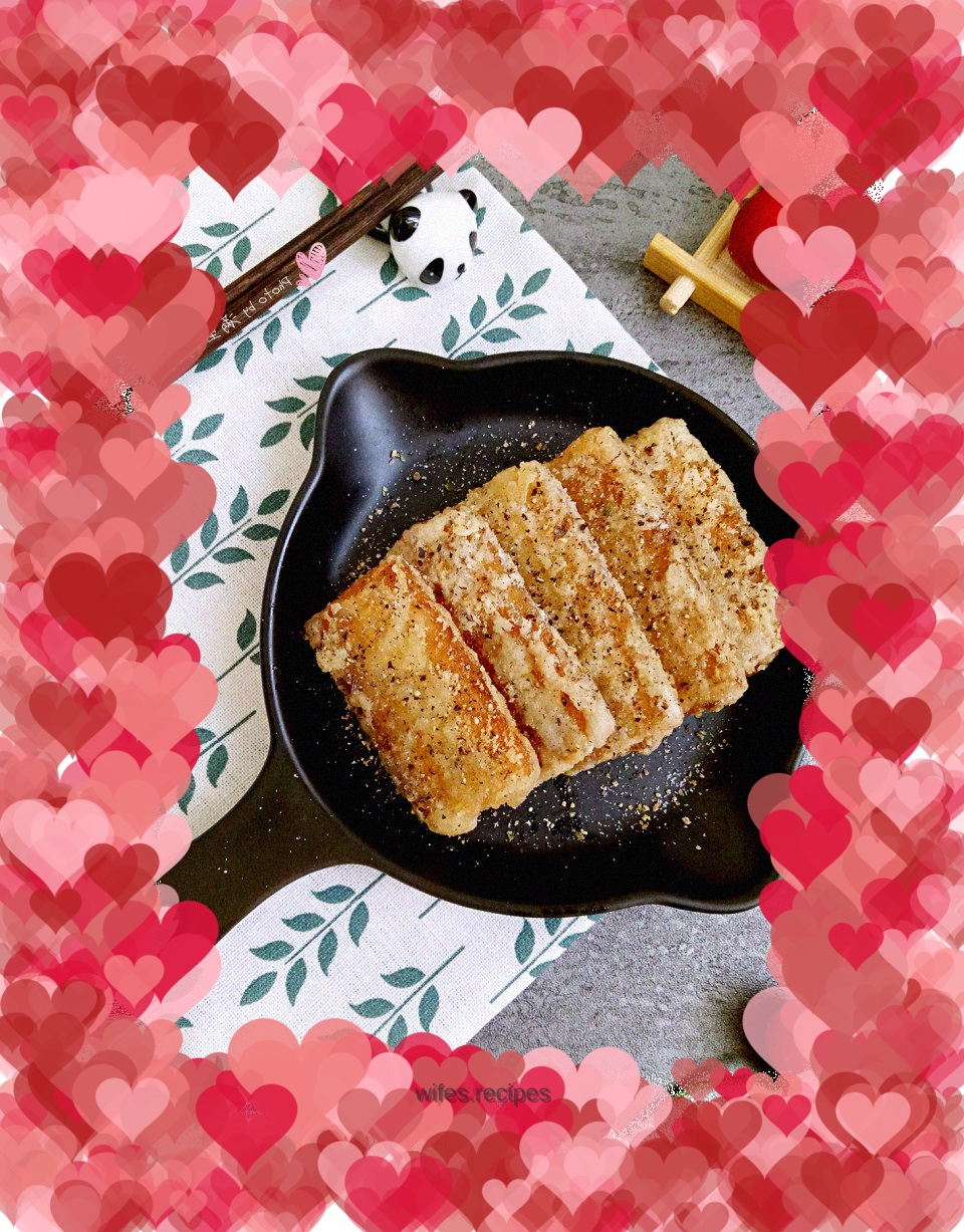 Salt and pepper fried hairtail