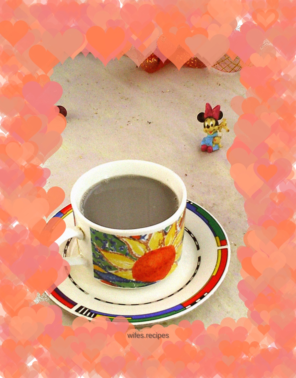 Honey sesame soy milk