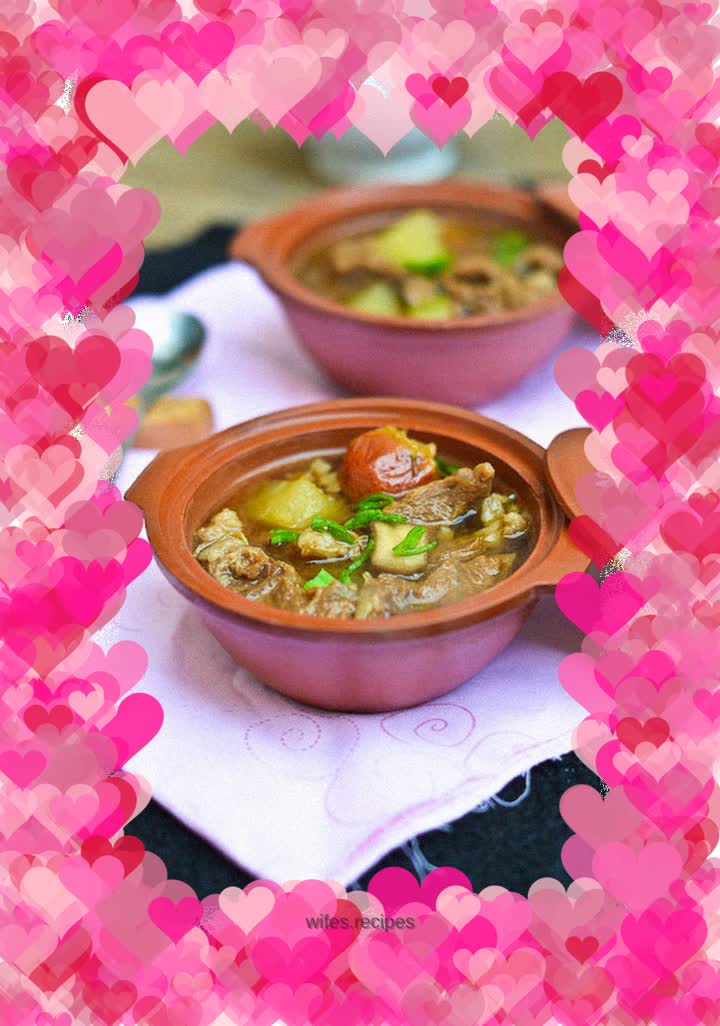 Beef stew with radish
