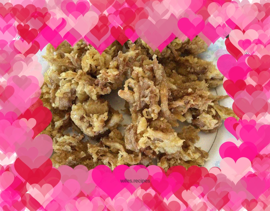 Salt and pepper oyster mushrooms