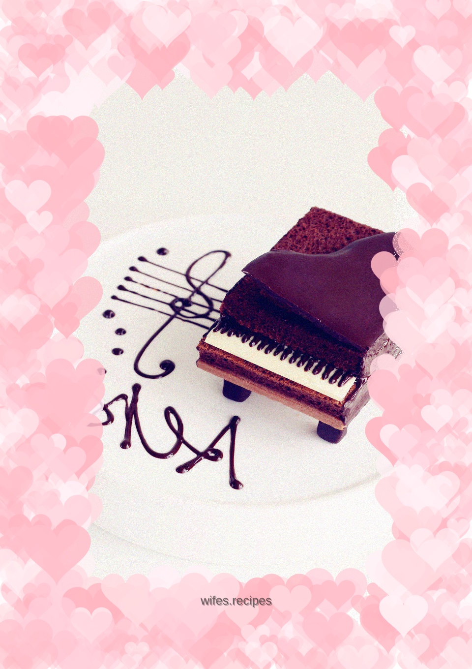 Coco Piano Cake