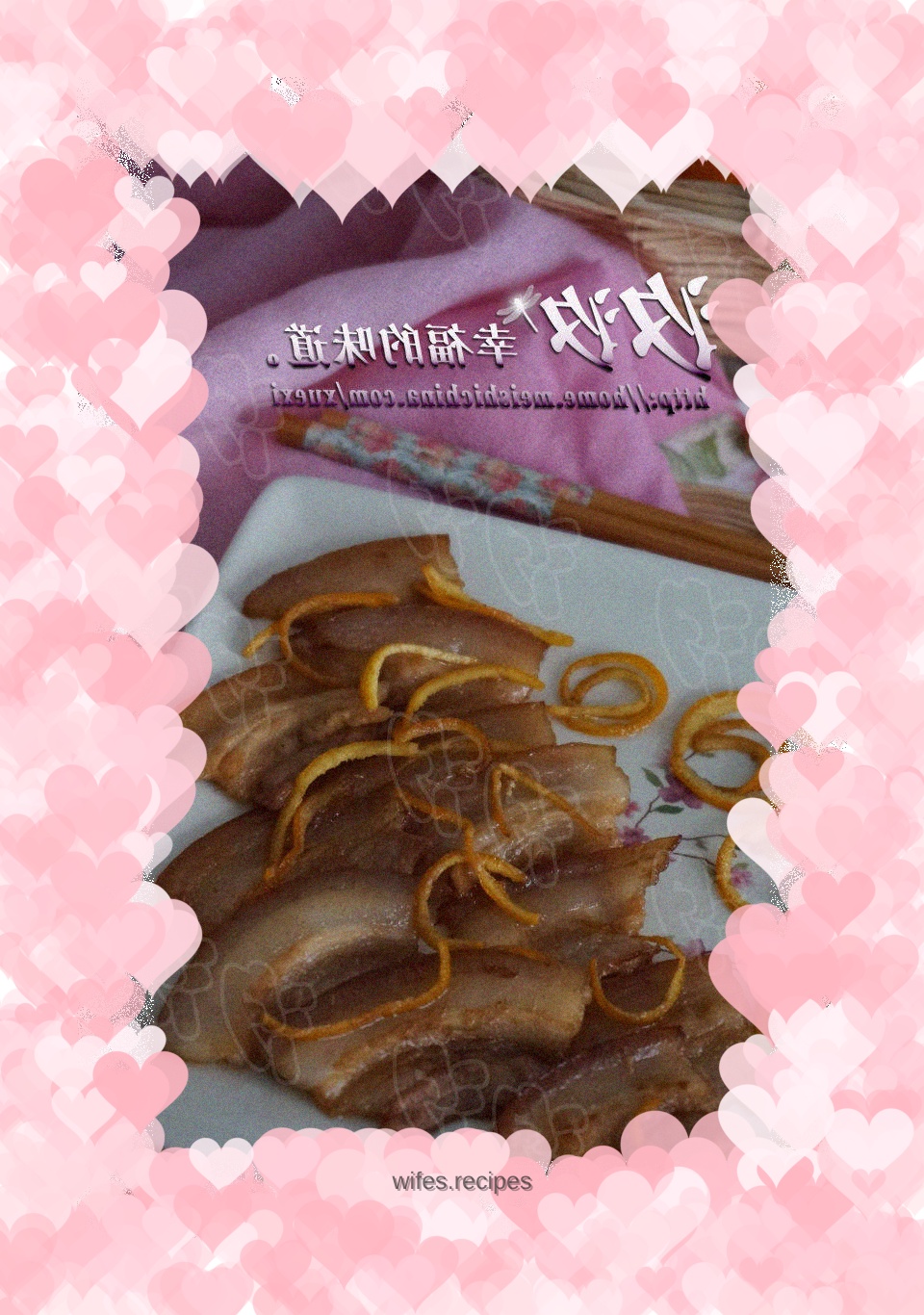 Pan-fried Pork Belly with Orange