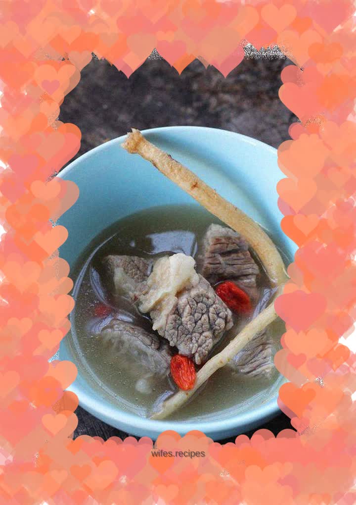 Replenishing Qi and warming the body---Shenqi Mutton Soup