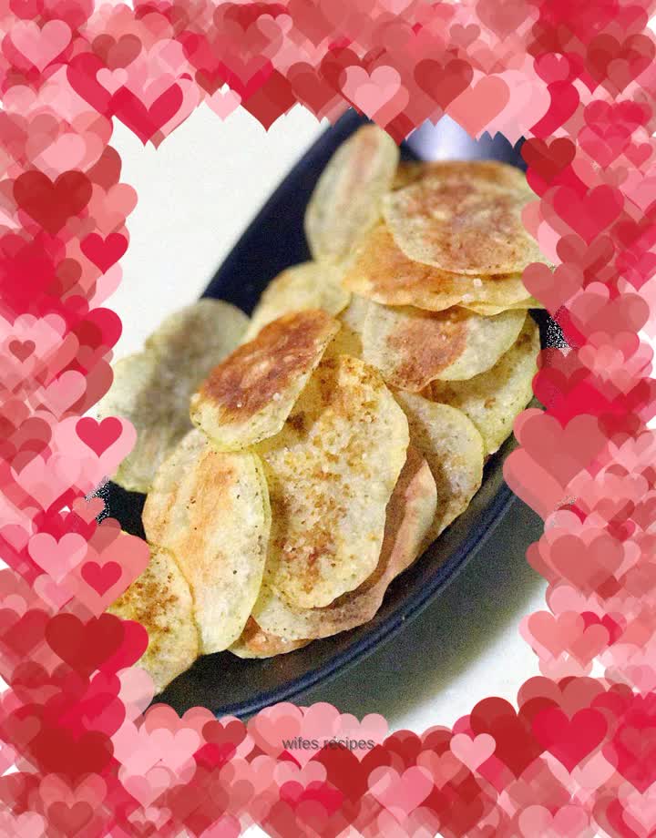 Spicy Cumin Baked Potato Chips