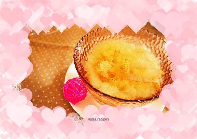 Private House Rock Sugar Snow Pear Stewed Tremella Fungus