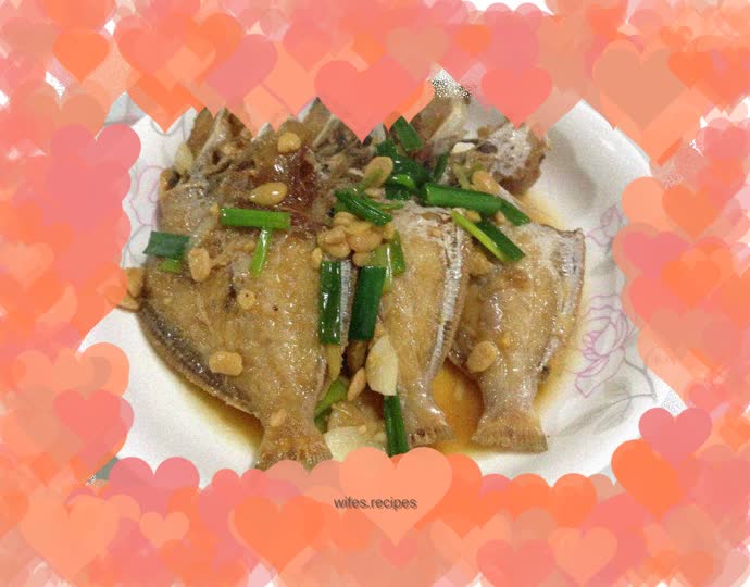 Fried and skinned fish