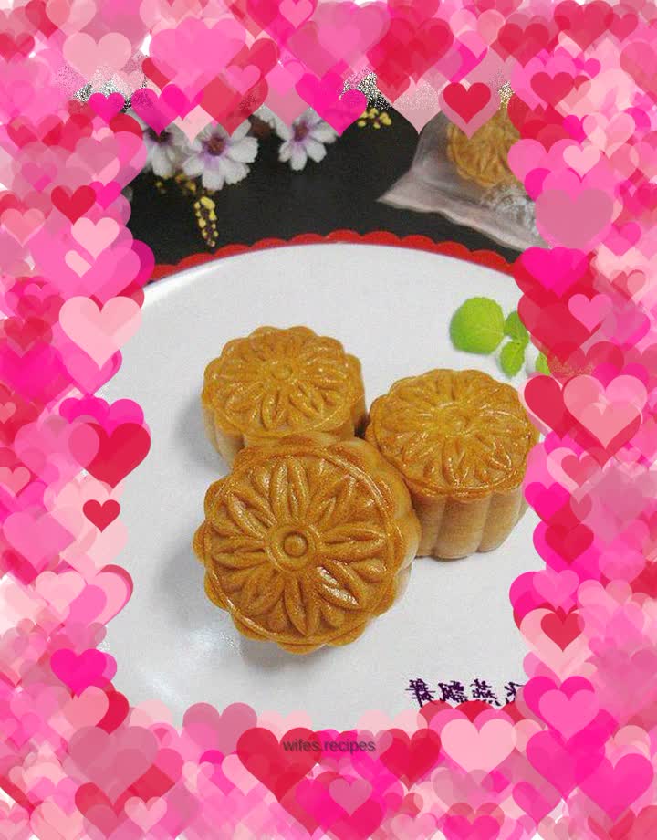 Full Moon Mid-Autumn Festival---------[Coconut Double Bean Paste Mooncake]