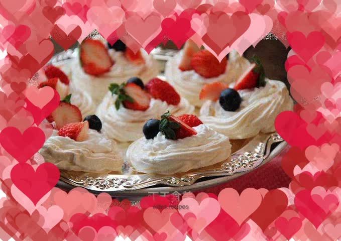 Crispy on the outside and soft on the inside---Fruit Meringue