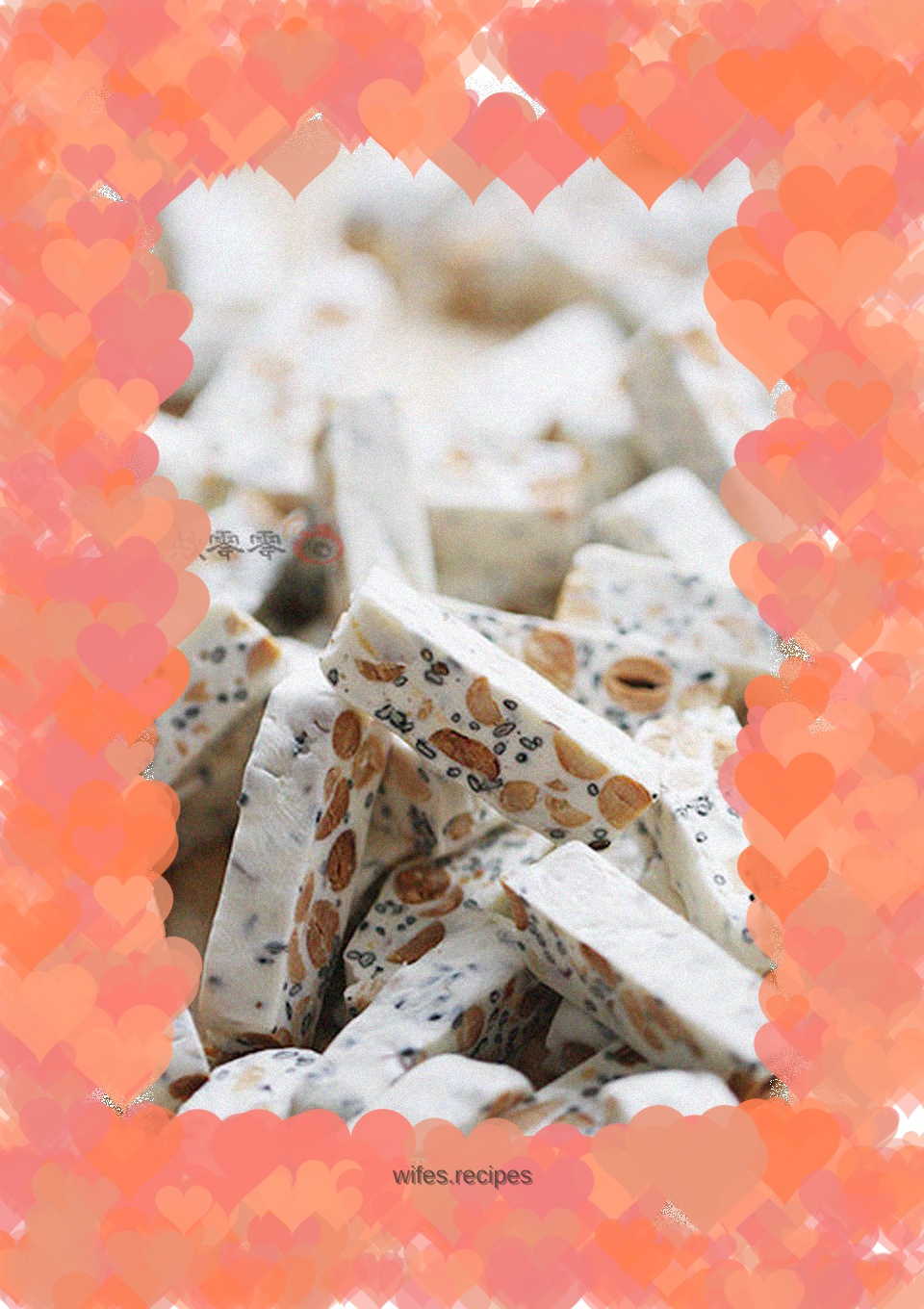 Sesame Peanut Nougat-Sweet Jelly Version