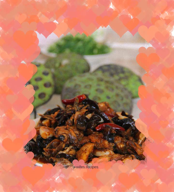 Braised small yellow croaker with garlic (yellow wax cubes, yellow catfish)