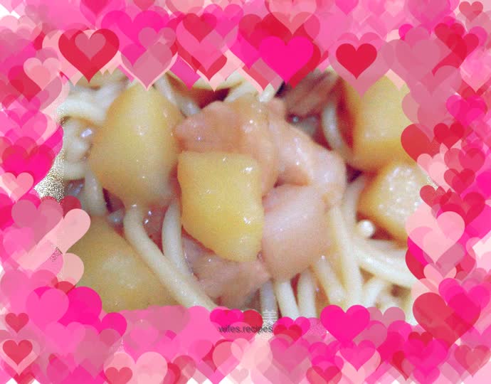 Chinese Potato Stew Pasta