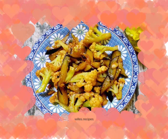 Ten-minute quick dish of cauliflower in tomato sauce