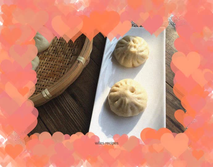 Shredded radish meat buns