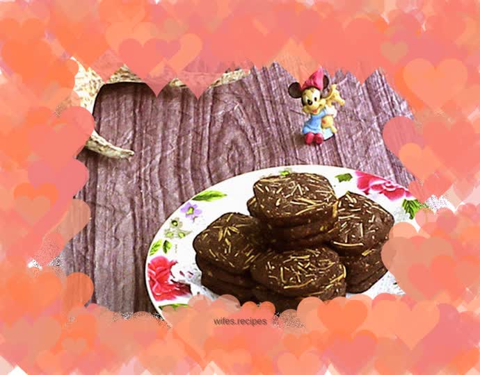 Chocolate Almond Cookies