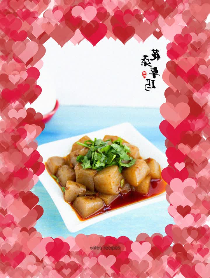 Quickly cook spicy konjac tofu