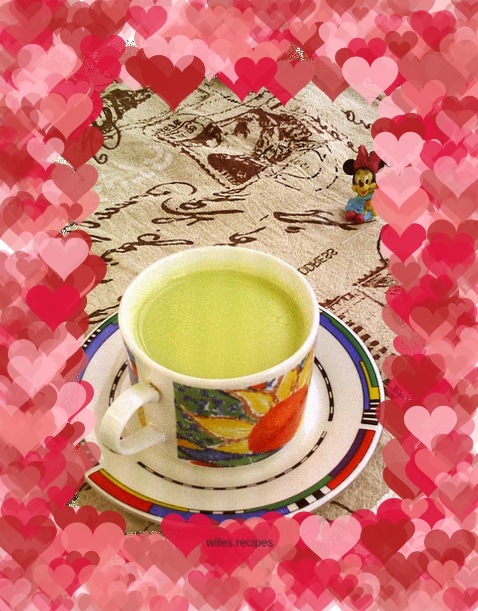 Fresh corn and soy milk