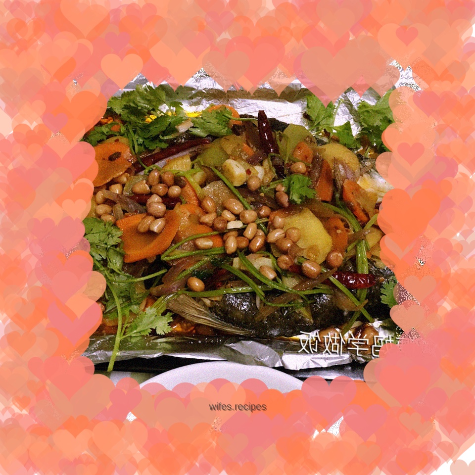 Homemade simple version of grilled fish