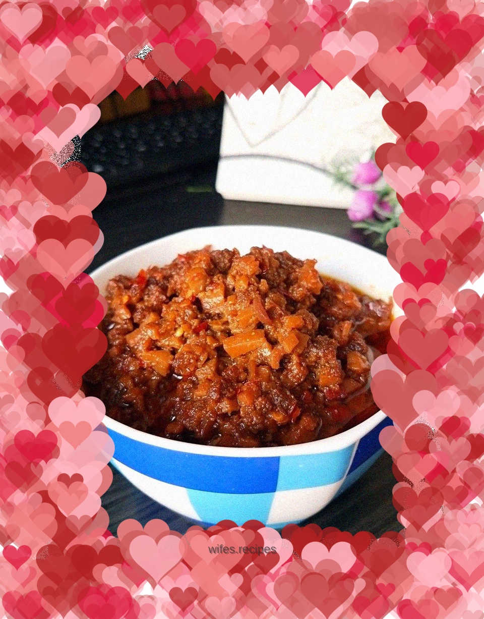 Private House King Oyster Mushroom Beef Sauce