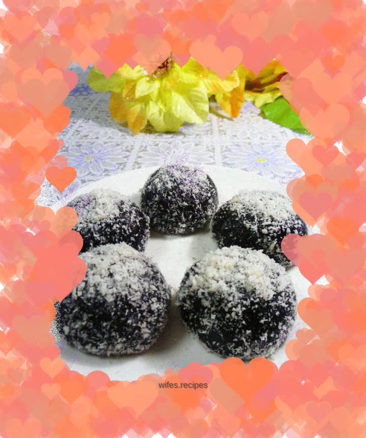 Coconut "briquettes"