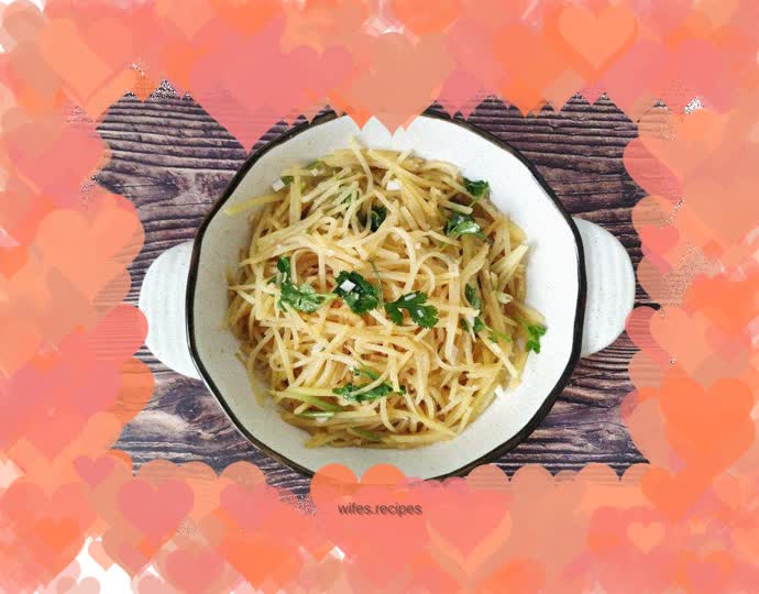 Cold Shredded Potatoes