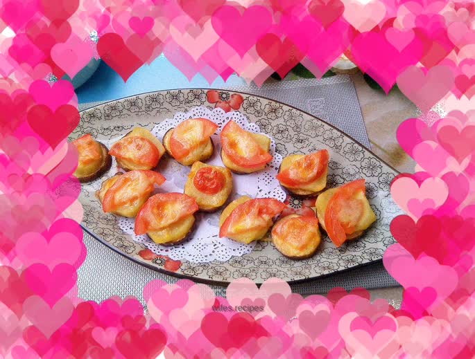 Roasted Double Eggplant with Cheesy Potatoes