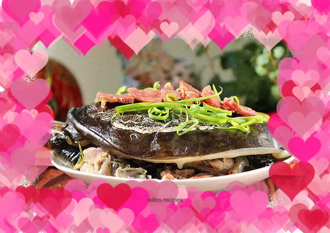 【Shanghai】Steamed turtle with ham