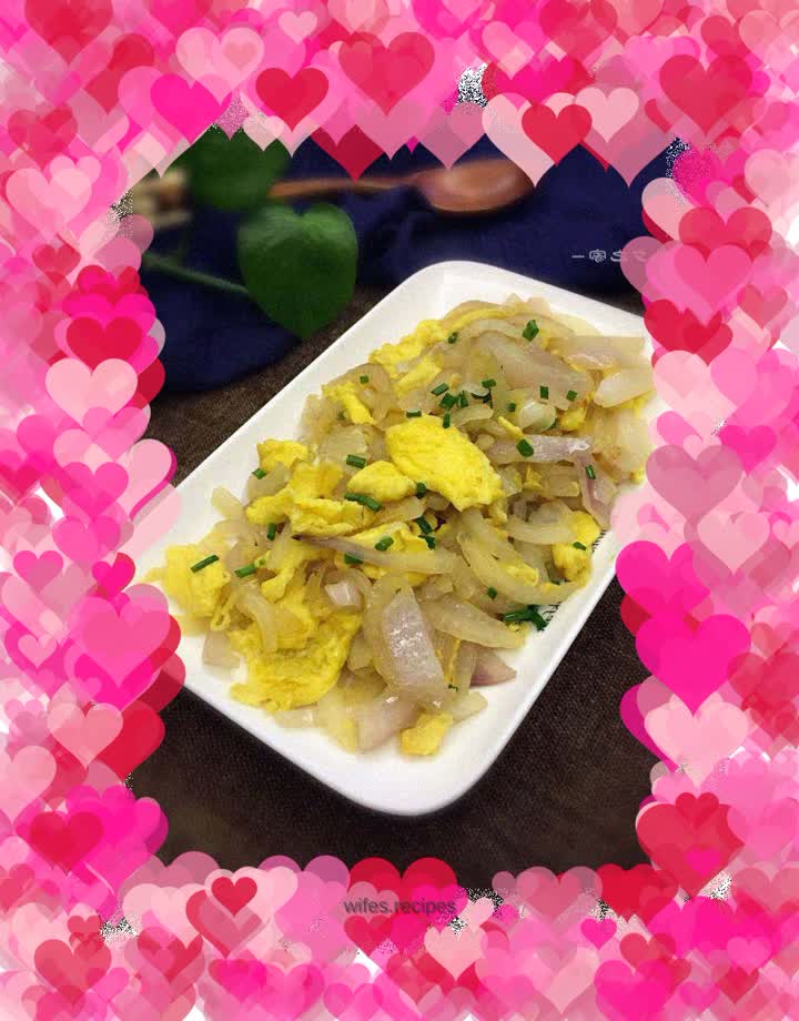 【Jinhua】Fried eggs with onions