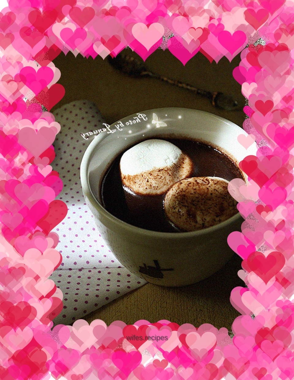 Marshmallow Hot Chocolate Milk Tea