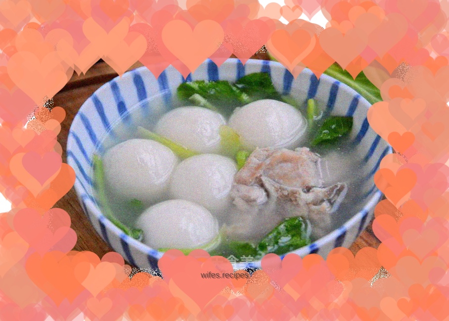 Salty glutinous rice balls