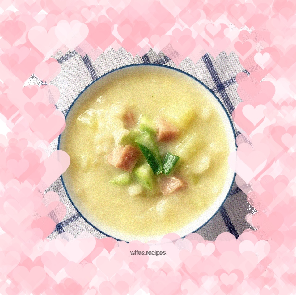 Golden Vegetable Pimple Soup