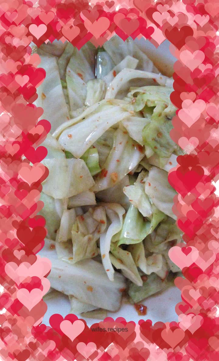 Vegetarian Stir-fried Cabbage