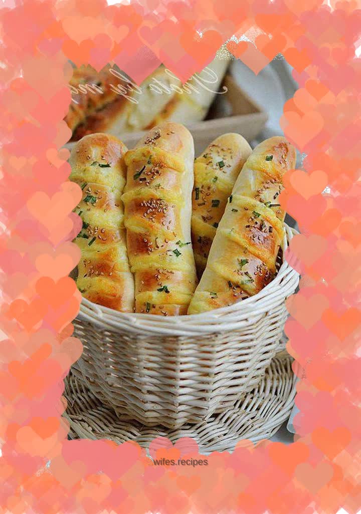 Chive cheese bread