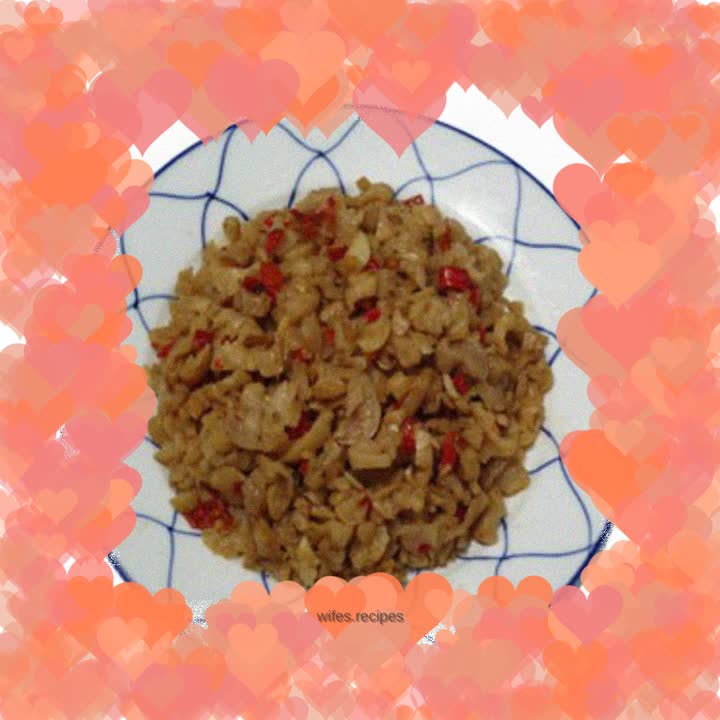 Farmhouse fragrant dried radish