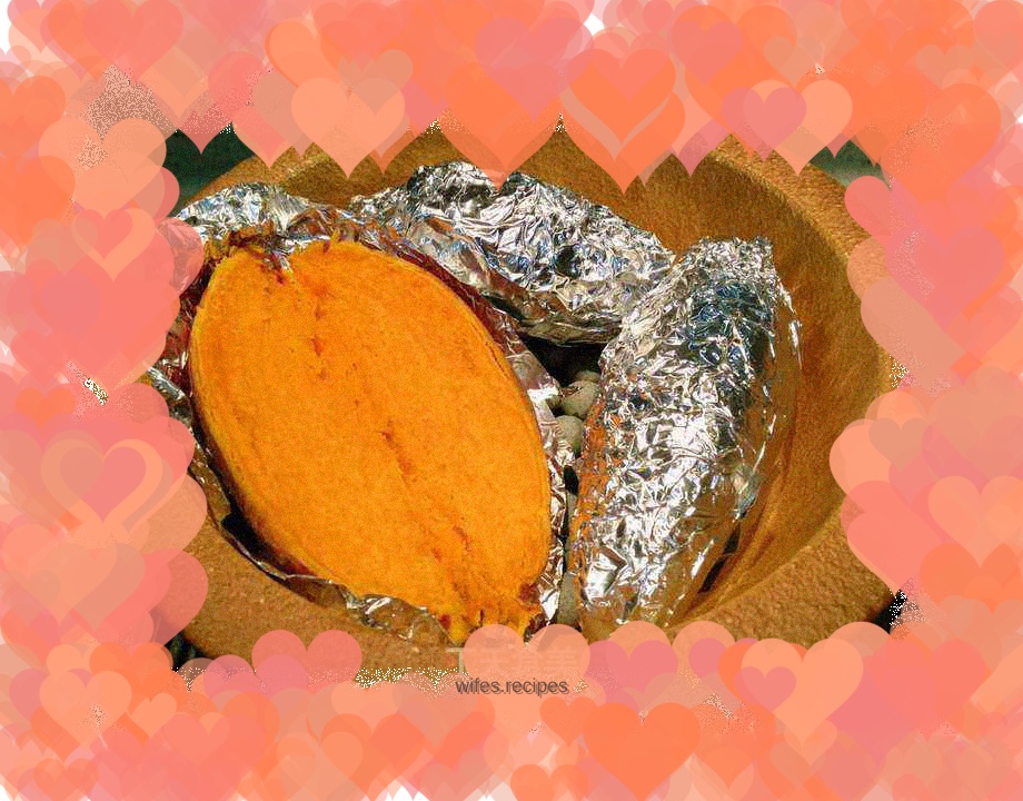 Pistachio Sister’s Waterless Roasted Sweet Potatoes